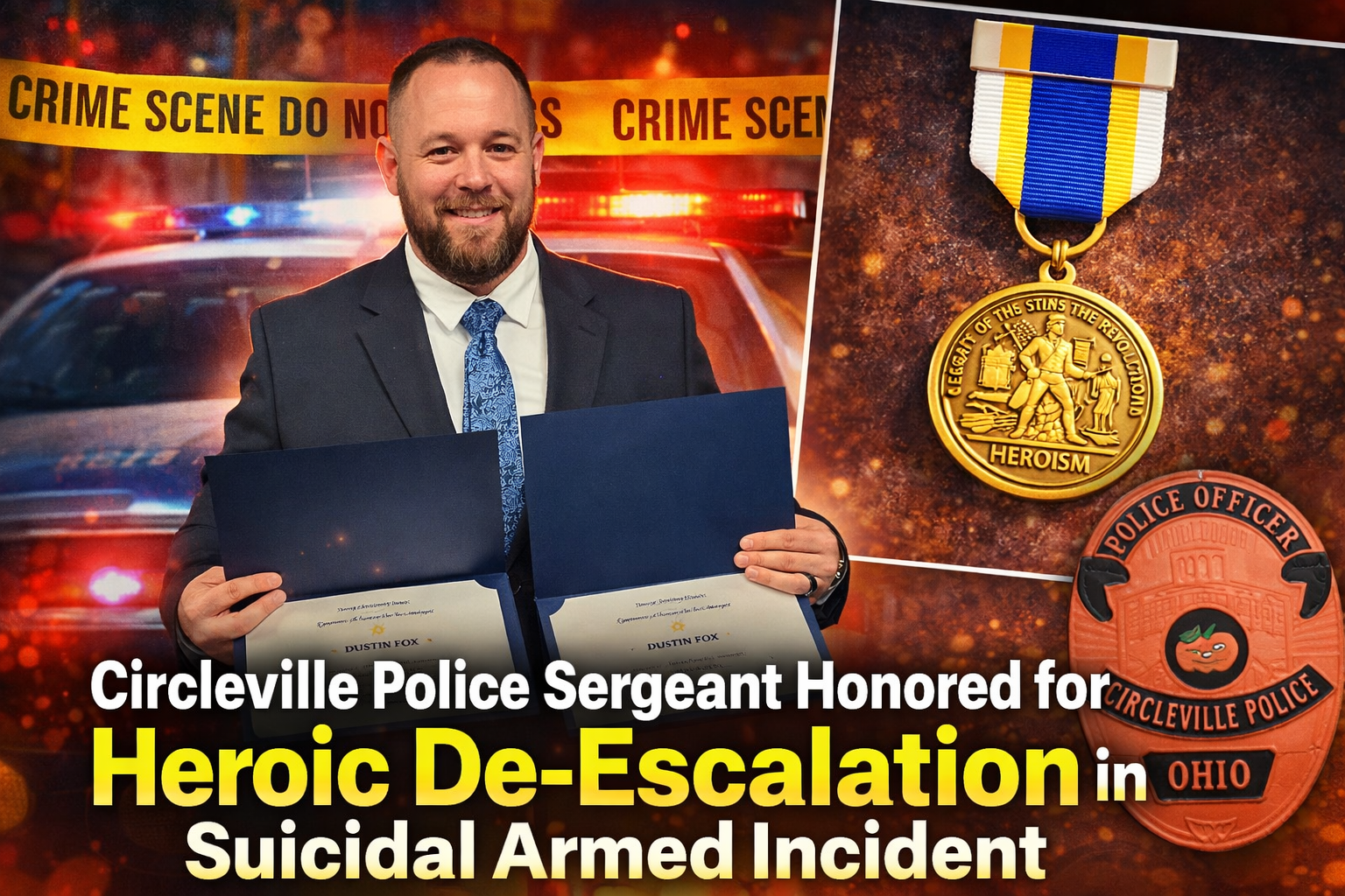 Circleville Police Sergeant Honored for Heroic De-Escalation in ...