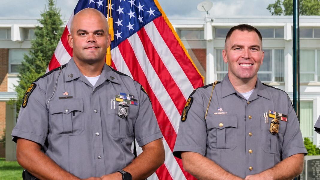 Chillicothe Post’s Boetcher Promoted to Sergeant as Finley Moves to Lieutenant With Ohio State Highway Patrol