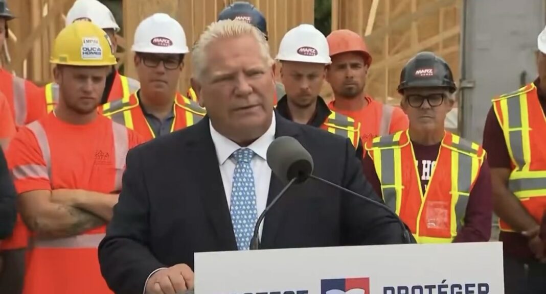 Ontario’s Ford Says Electricity, Fuel and Uranium Are on the Table in U.S. Trade Fight
