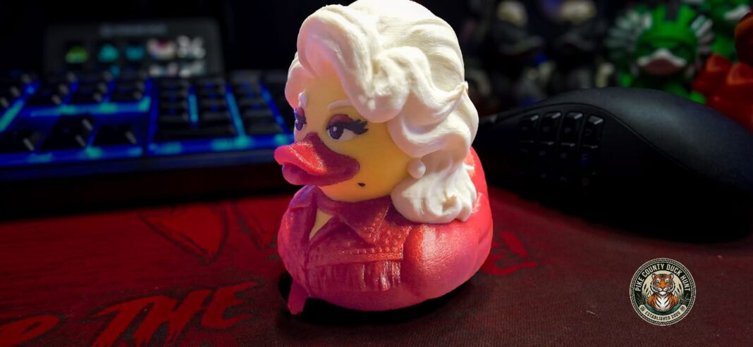 Pike County Duck Hunt Hides Custom Dolly Parton Duck for September Search