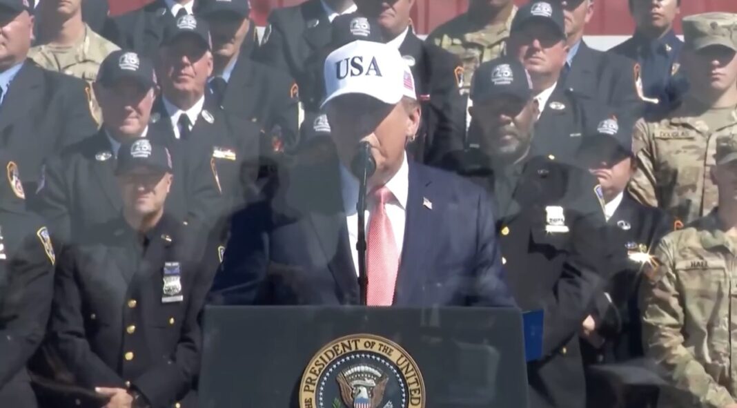 Trump Tells 9/11 Story of Being Carried by Firefighters. Public Records Do Not Back It Up