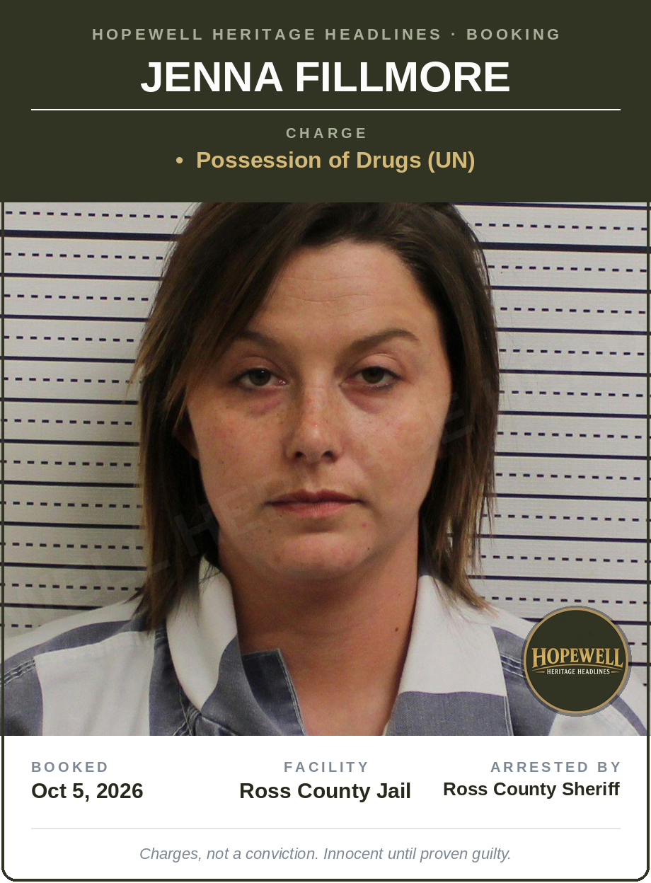 Booking card: Jenna Fillmore