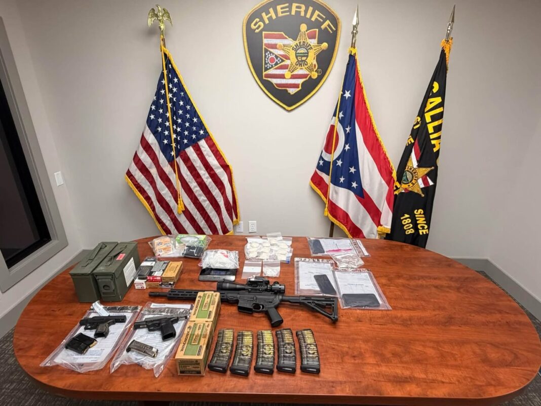 Task Force Raid on McCormick Road Nets Suspected Meth, Fentanyl, Cocaine and Firearms; Dayton Man Jailed