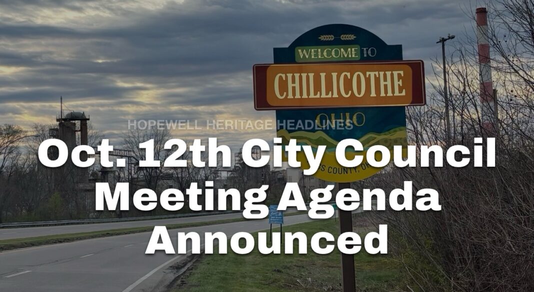 Chillicothe City Council to Consider Park Speed Limits, Drug Response Funding, and Engineering Expenses