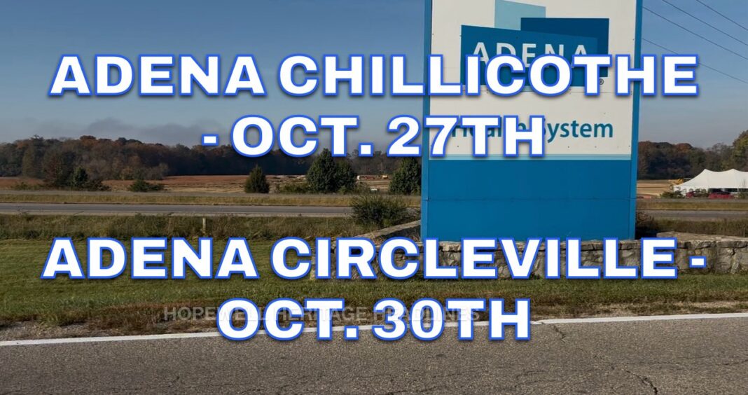 Don’t Miss It! Halloween Fun Coming to Adena Health in Chillicothe and Circleville!