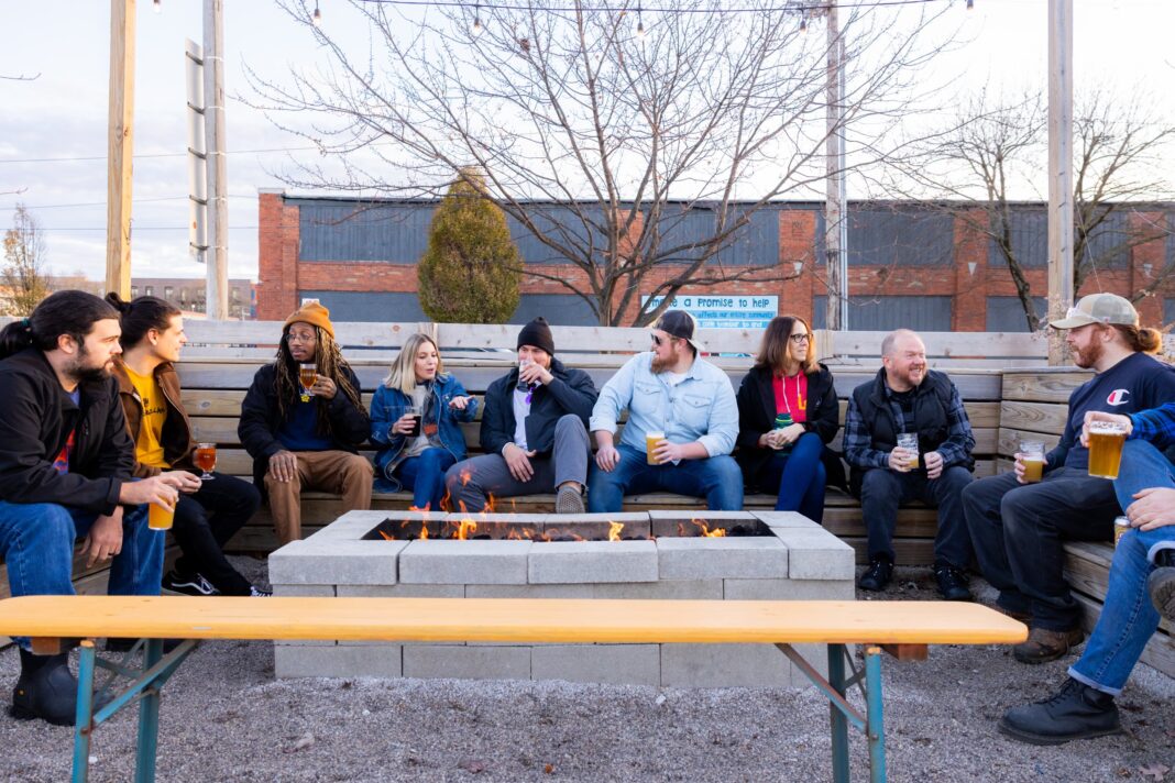 Pumpkin Ale Now, Ice Bumper Cars in November: Land-Grant’s Beer Garden Has No Offseason