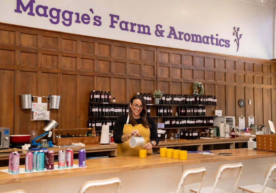Ghost Stories, Fall Fragrances, and a Famous Shop Cat: The Story Behind Maggie’s Farm & Aromatics in Downtown Chillicothe